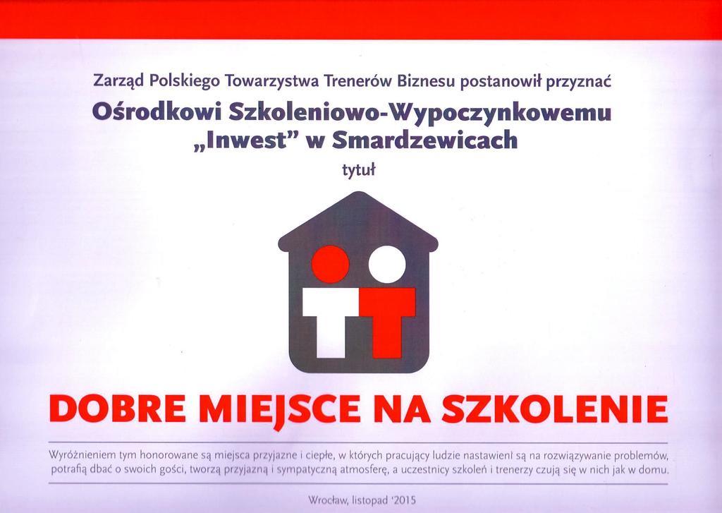 Inwest Osrodek Szkoleniowo-Wypoczynkowy Ξενοδοχείο Smardzewice Εξωτερικό φωτογραφία